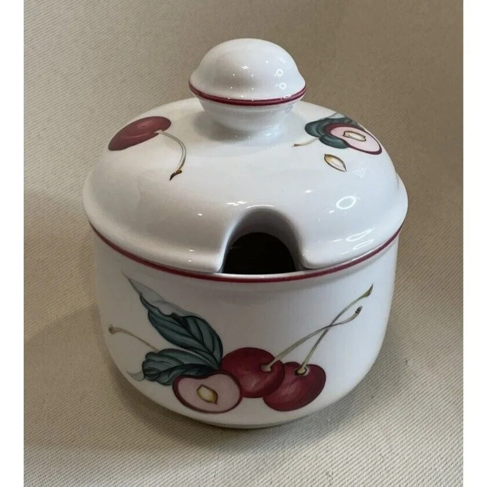 Villeroy & Boch Malaga Cherry Jam Slotted With‎ Lid Botanica Luxembourg